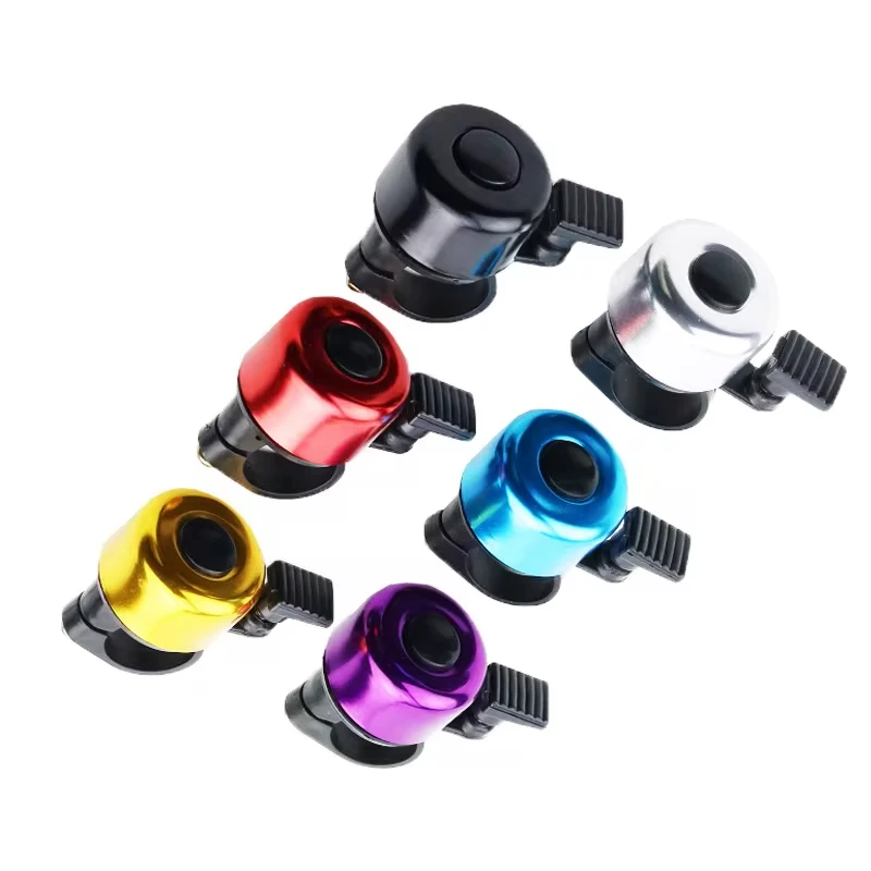 Bike Bell - MTB 自転車ベルアルミ合金 MTB バイク安全警告アラームサイクリングハンドルバーベルリング自転車ホーンサイクリングアクセサリー