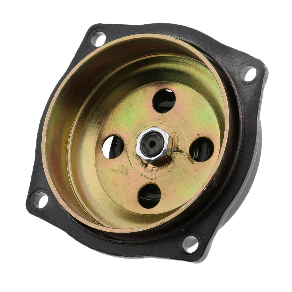 Bike Bell - ブラッククラッチベルハウジングトランスミッションギアボックス 25H チェーン 47cc 49cc ミニモータークワッドバイクオートバイ用