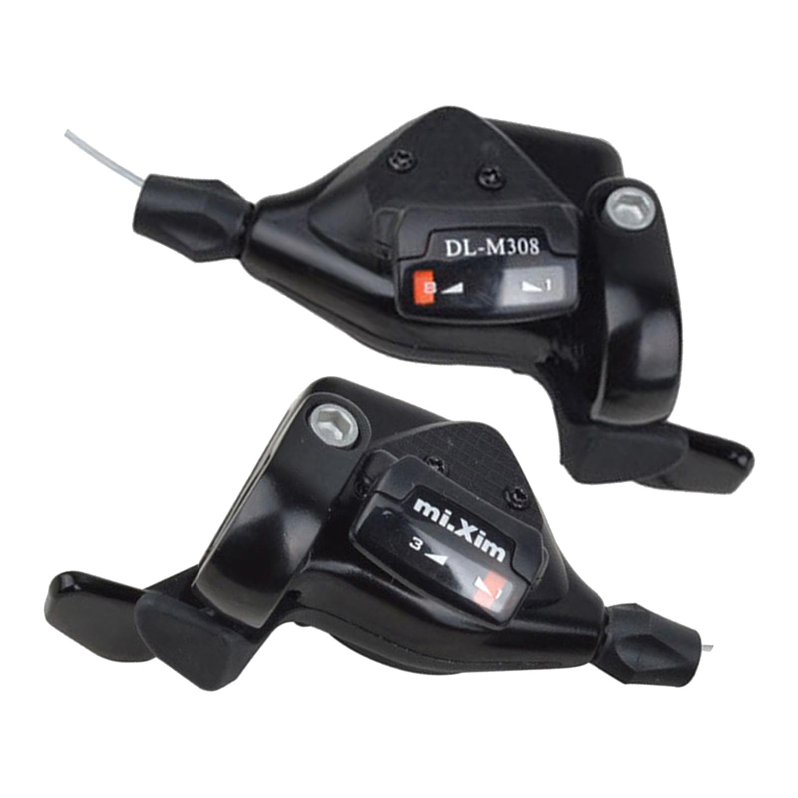 Cycling Gear Kids - 2個セット 自転車シフター部品 サイクル左右レバー バイクサムギアシフター ロードバイク 通勤用自転車