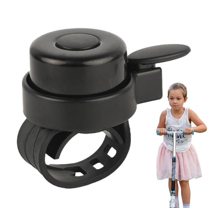 Bike Bell - 子供用自転車ベル,鮮明な着信音,自転車用電気アラーム,360度回転
