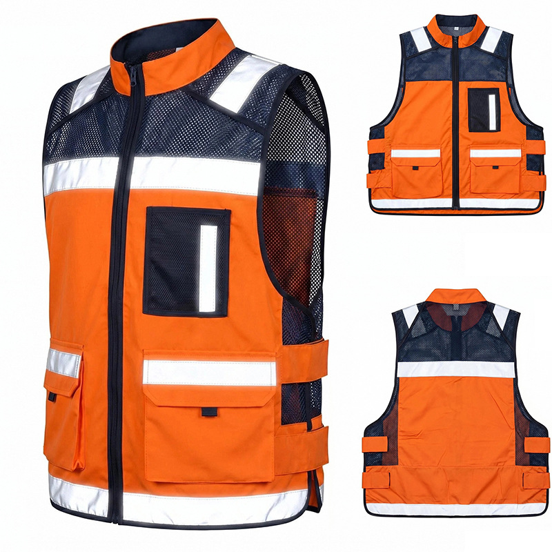 Cycling Gear Vest - AYGHK リーダーシップ反射ベスト 安全ベスト サイクリング 運転 交通工事現場