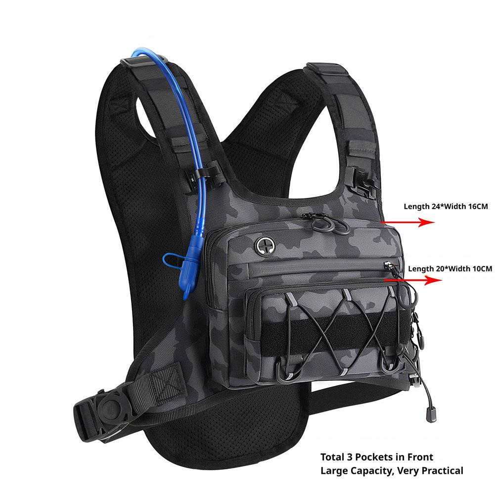 ランニングチェストパックハイドレーションベストサイクリングハ - Cycling Gear Vest のレビューと価格