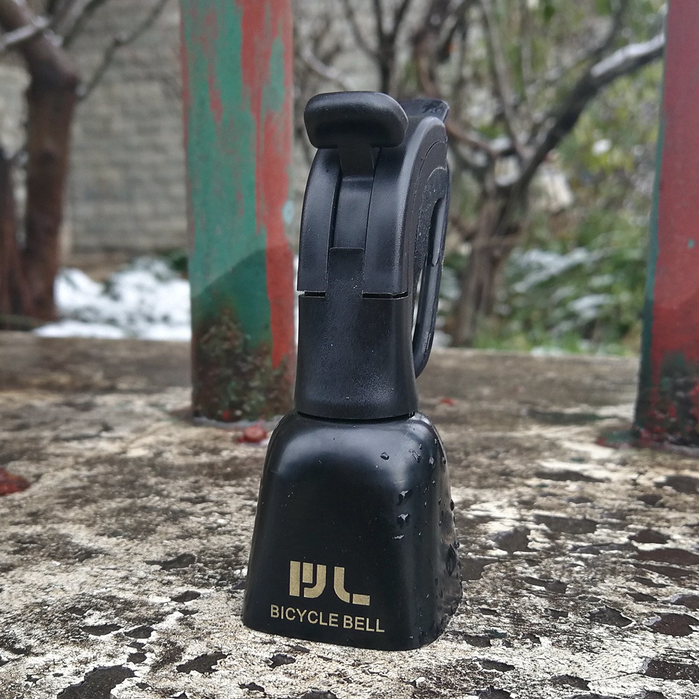 屋外自転車用ブラックブルベル,マウンテンバイクアクセサリー, - Bike Bell のレビューと価格
