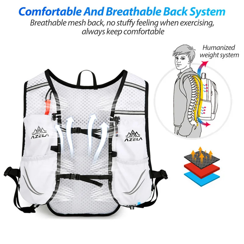 NEW Breathable Hydration Vest  - Cycling Gear Vest のレビューと価格