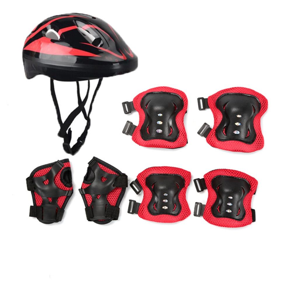 子供用の膝と肘のパッド、リストガード、スポーツ保護具、スクー - Cycling Gear Kids のレビューと価格