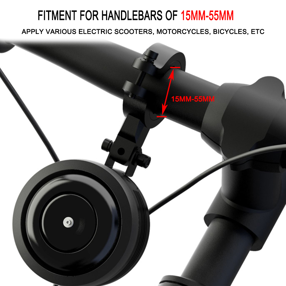125db 警告電動スクーターベル電気ホーン防水 USB 充 - Bike Bell のレビューと価格