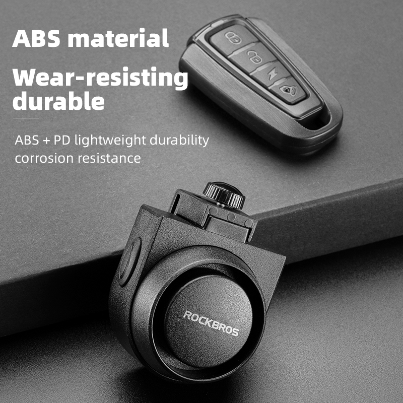ROCKBROS 自転車ベル Type-C 振動盗難防止電動 - Bike Bell のレビューと価格