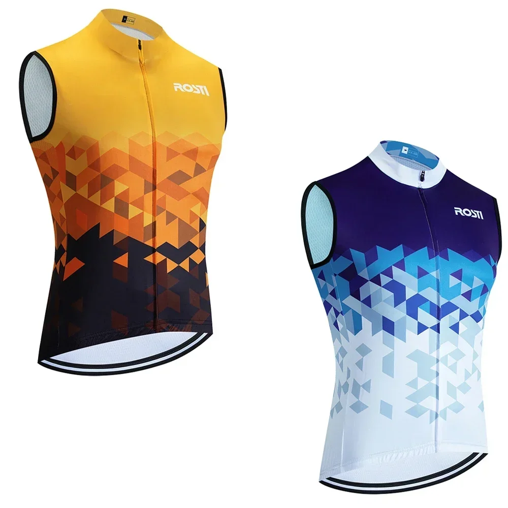 新しいROSTIサイクリングジャージ ノースリーブ 2025 - Cycling Gear Vest のレビューと価格